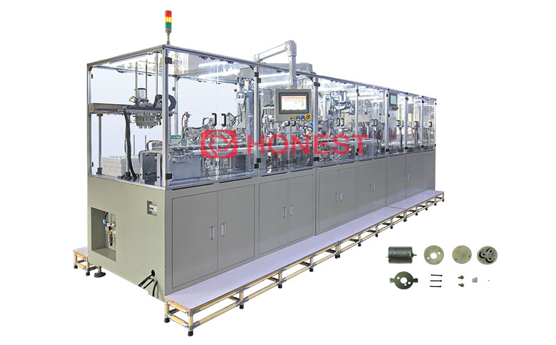 Automatic medical air pump assembly machine 